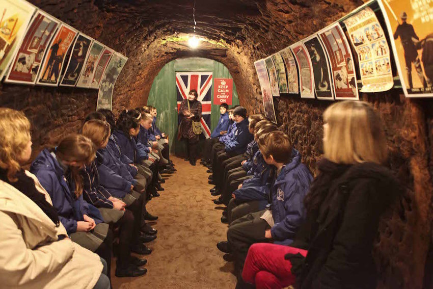 Image of Year 6 trip to Stockport Air Raid Shelter